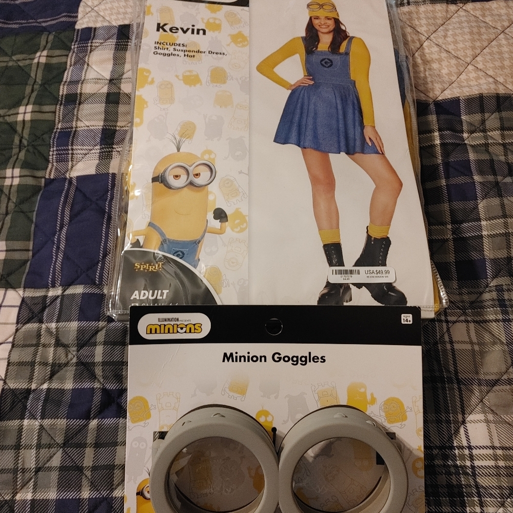 Halloween Costume - Kevin From Minions